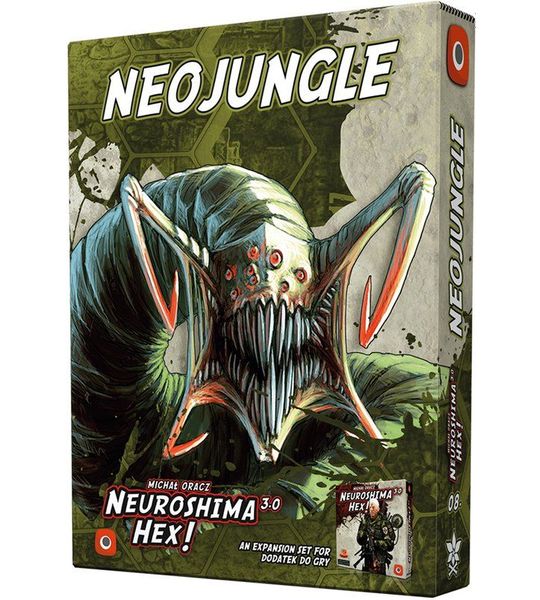 Neuroshima HEX 3.0 Neojungle - Bordspel Uitbreiding - EN/PL
