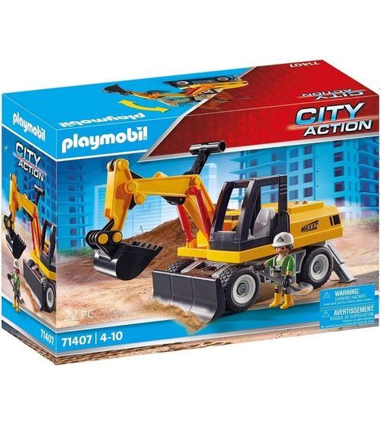 PLAYMOBIL City Action Graafmachine 71407
