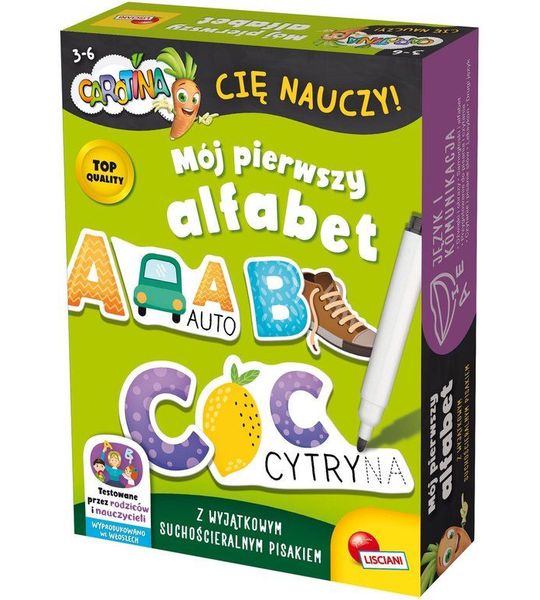 Carotina Cię nauczy! Mój pierwszy alfabet