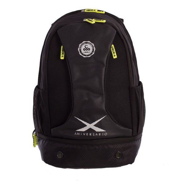 Rugzak Vibor-a X Anniversary Negro/Amarillo Fluor ÚNICA
