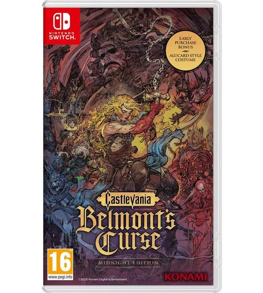 MINDSCAPE SW Castlevania: Belmont's Curse - Midnight Edition Switch