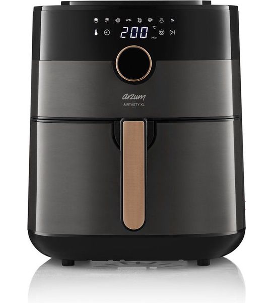 Arzum AR2074-B friteuse Enkel 6 l 1750 W Heteluchtfriteuse Zwart