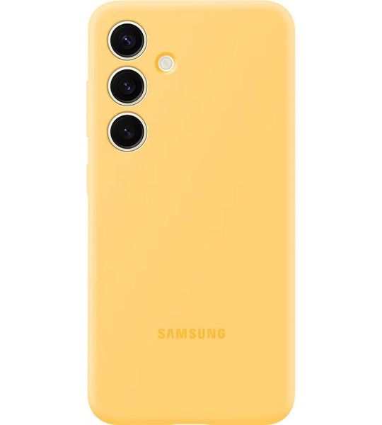 Samsung Galaxy S24 Plus Siliconen Back Cover Geel