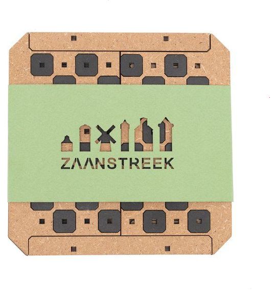 Meuq Design Zaanstreek - Bord Spel - Schaakset - Cadeau - Spellen - CityChess