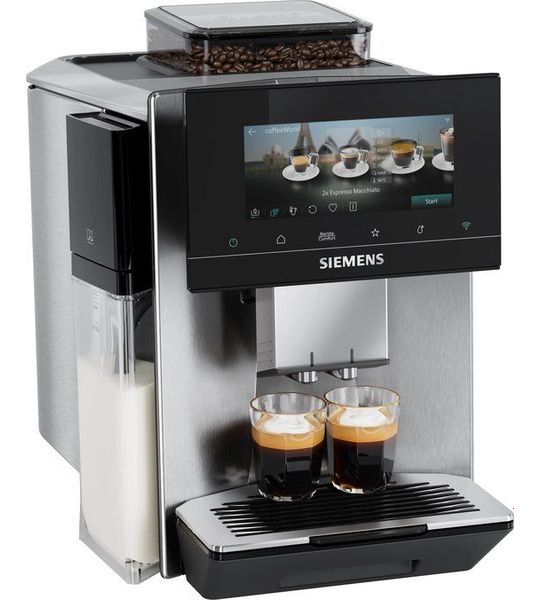 Siemens Eq900 Plus Iaroma - Volautomatische Espressomachine Zilver