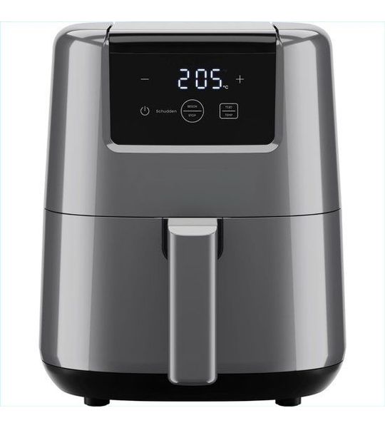 AMA® Mini Airfryer - Airfryer - Heteluchtfriteuse - Anti-Aanbaklaag - Grijs