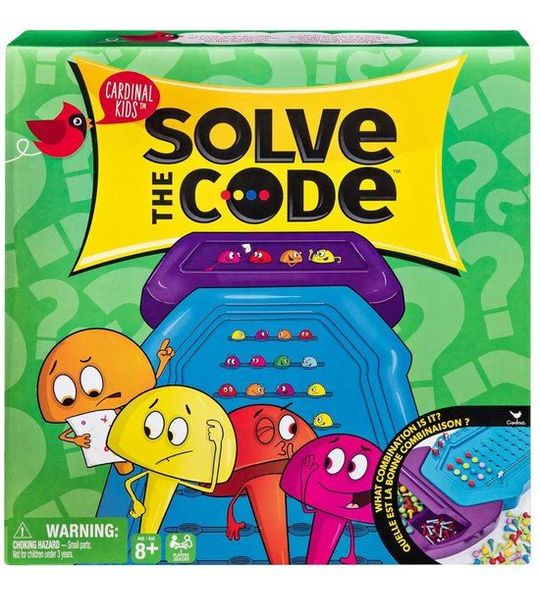 Cardinal Games Solve The Code bordspel - Vanaf 8 jaar - 2 spelers - Denk spel