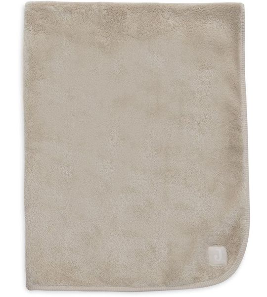 Deken Wieg Jollein 75x100 Basic Jersey Sherpa Warm Sand