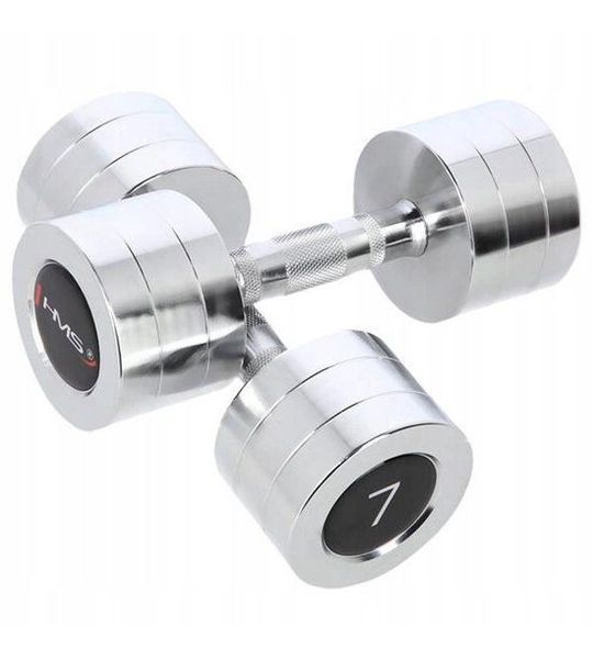 HMS CHD Serie - Chromen Halterset - 2 stuks - Ergonomische Handgreep