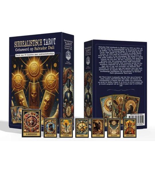 Salvador Dali Tarot Deck - Surrealistisch met 78 kaarten en instructieboekje