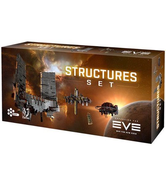 EVE War for New Eden Structures Set - Brettspiel Erweiterung - EN Edition