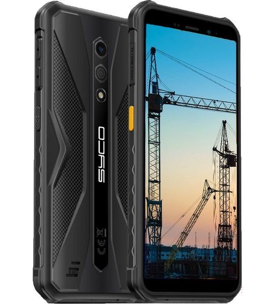 Syco Rs-404 4g 5.45" Rugged Smartphone 4+4gb Ram/64gb Rom - 64 Gb Zwart