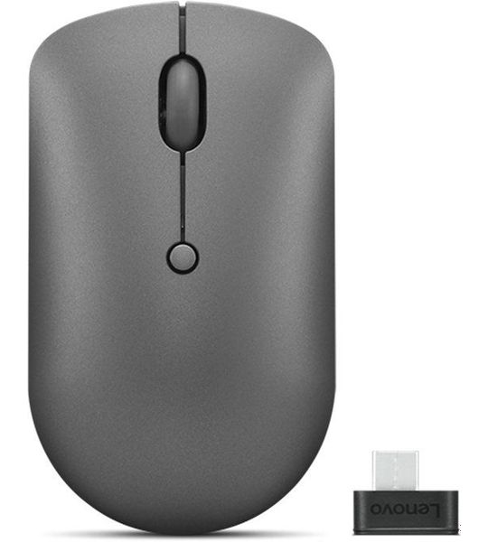 Lenovo 540 USB C Compacte Draadloze Muis Grijs