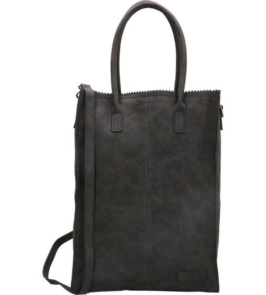 Zebra Natural Bag Rosa XL Zwart Suedine