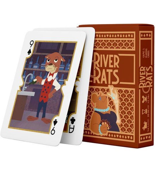 River Rats - Kaartspel and speelkaarten - ENG - Rode Kickstarter editie