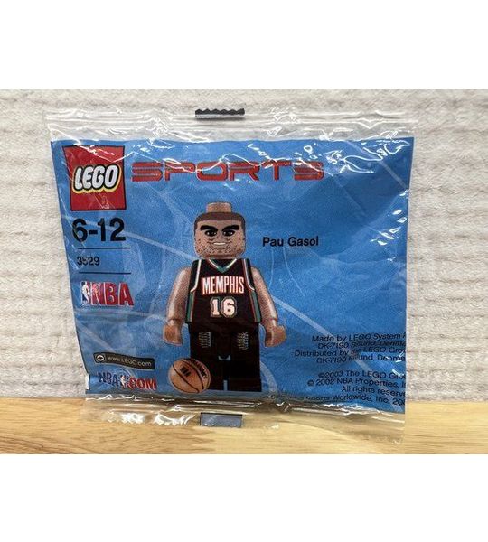 LEGO 3529 Sports - NBA Basketbal Pau Gasol (Polybag)