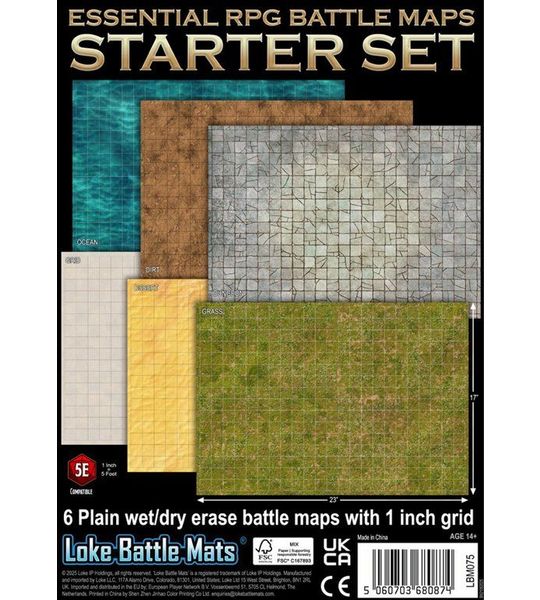 Essential RPG Battle Maps Starter Set - RPG Accessoire - Engels