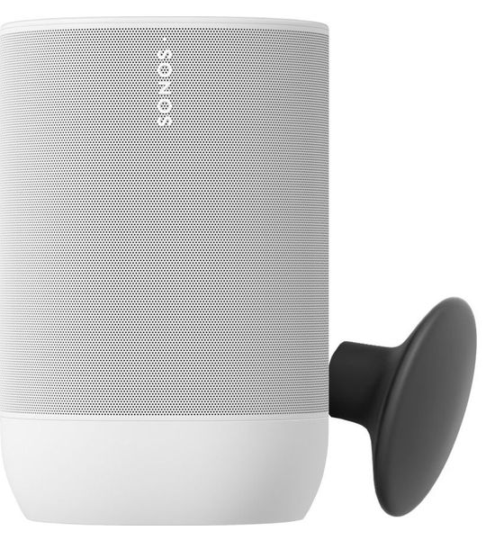 Sonos Move 2 Wit + Muurhaak Zwart