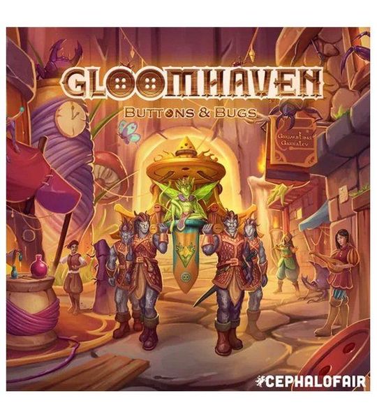 Gloomhaven Buttons & Bugs - Engelstalig Bordspel