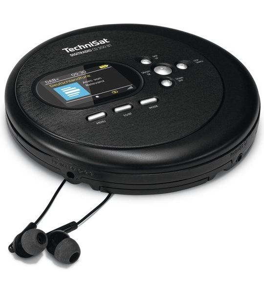 TechniSat Digitradio CD 2GO BT DAB radio Zwart