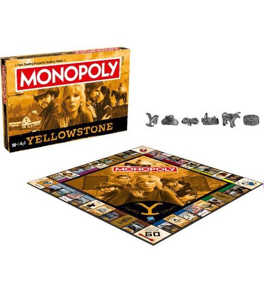Winning Moves Monopoly - Bordspel - Yellowstone - Engels