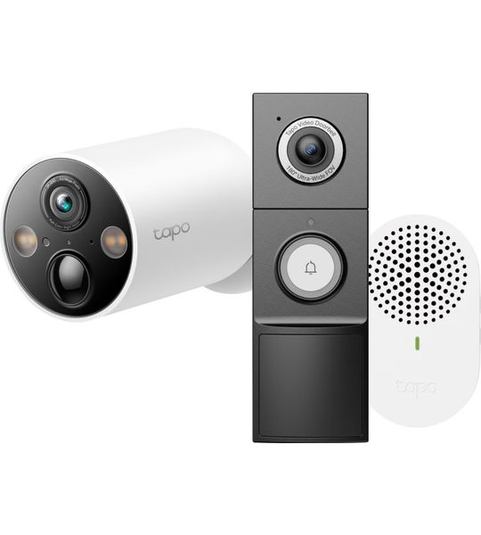 TP-Link Tapo C425 + D235 Smart Battery & Wired Doorbell