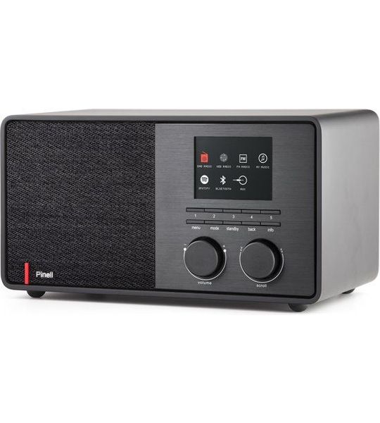 Pinell Supersound 301 Hybride radio Zwart