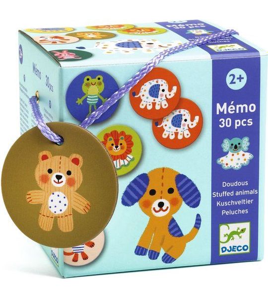 Djeco Memo Stuffed Animals