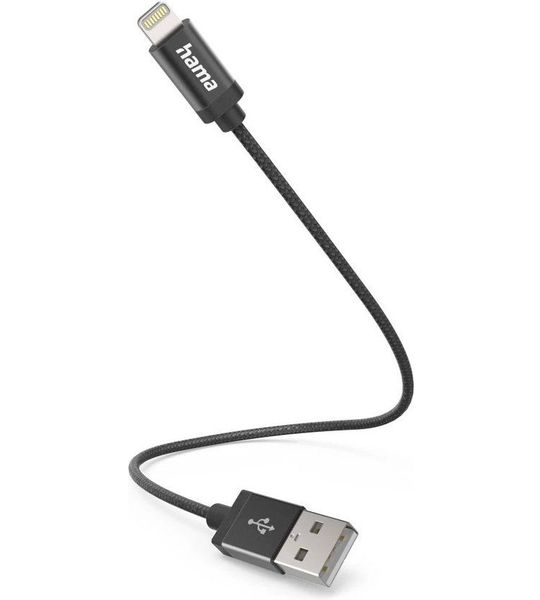 Hama 201578 Laadkabel Usb-a Naar Lightning 0.2m Zwart
