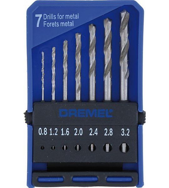 Dremel 7-delige Borenset