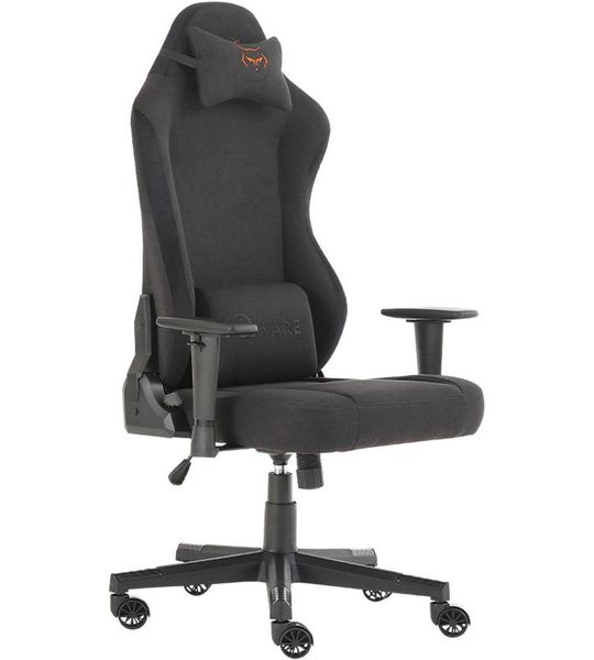 Qware Bravo Black Gamestoel Zwart