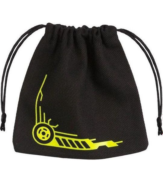 Galactic Black & yellow Dice Bag