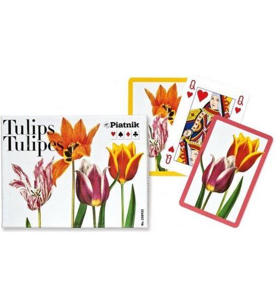 Piatnik Tulpen Speelkaarten - Dubbeldekker