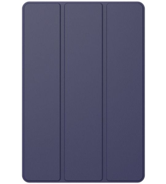 Just in case Trifold Smart Book Case Tablet Cover Beschermhoes Blauw