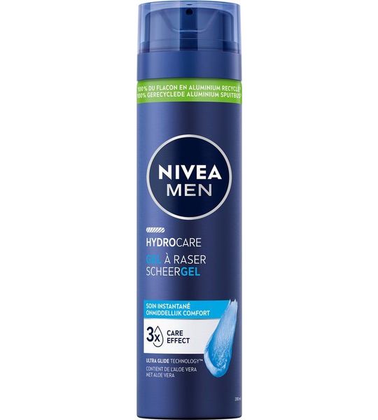 200ml Nivea Men Vochtinbrengende Scheergel