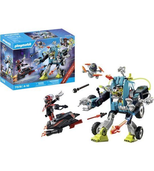 PLAYMOBIL Top Agents PROMO Robot vs. vlieger - 71578