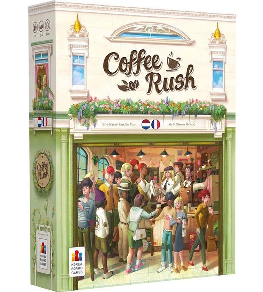 Coffee Rush - Nederlandstalig Bordspel