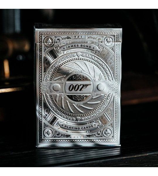 Theory11 James Bond 007 Silver Edition Speelkaarten