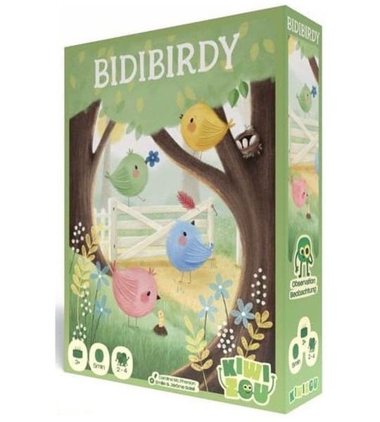KiwiZou Kaartspel Bidibirdy