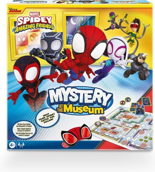 Shuffle Spidey - Mystery at the Museum, Bordspel, Disney - Kinderen - 4 jaar