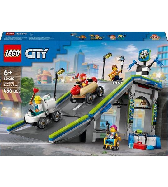 LEGO City Snelle schans voor raceauto's zeepkistenset - 60460