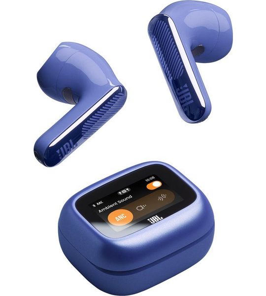 JBL Live Flex 4 Draadloze Oordopjes Met Noise Cancelling En Smart Case (2026) Blauw