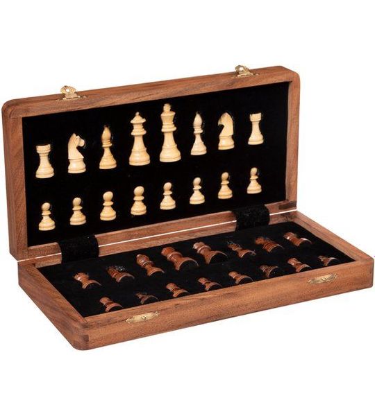 Atmosphera Laney Houten Schaakspel - 31x31x3cm - Multi
