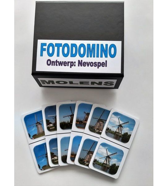 Denkspel voor mensen met dementie FotoDomino Molens