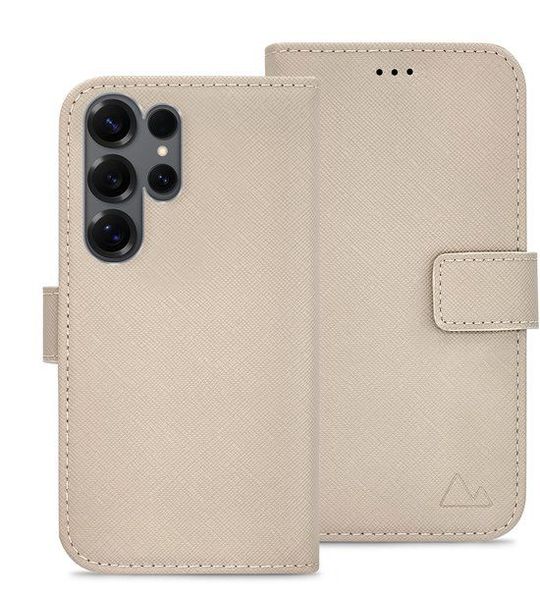 Mystyle Flex Wallet Telefoonhoesje Voor Samsung S26 Ultra Warm Taupe