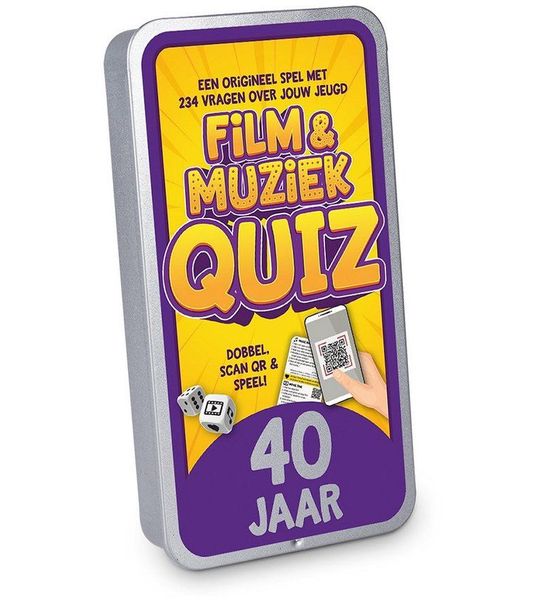 Spel - Film & muziek quiz - 40 jaar
