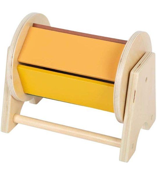 Small Foot - Houten Montessori Draaiende Trommel FSC