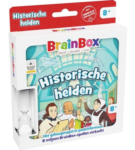 Brainbox Pocket Historische Helden - Nederlands Kaartspel