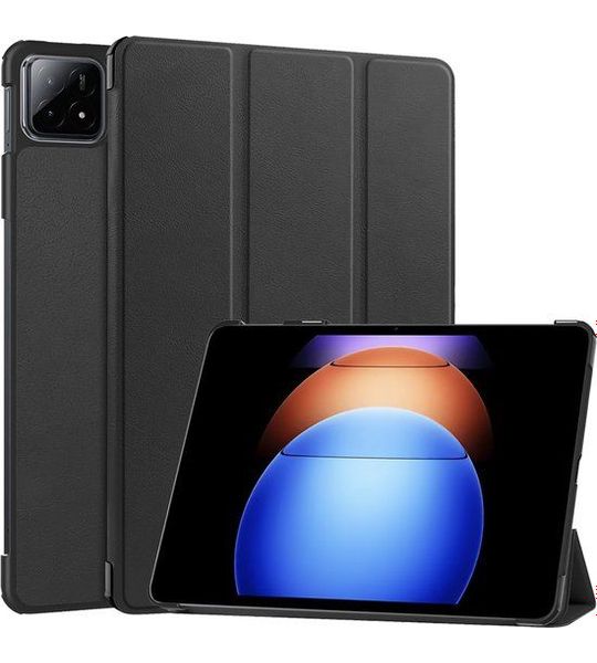 Just in Case Tri-Fold Xiaomi Pad S6 Pro Book Case Zwart