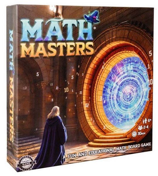 Math Masters - Bordspel om rekenen leuk en interactief te leren!